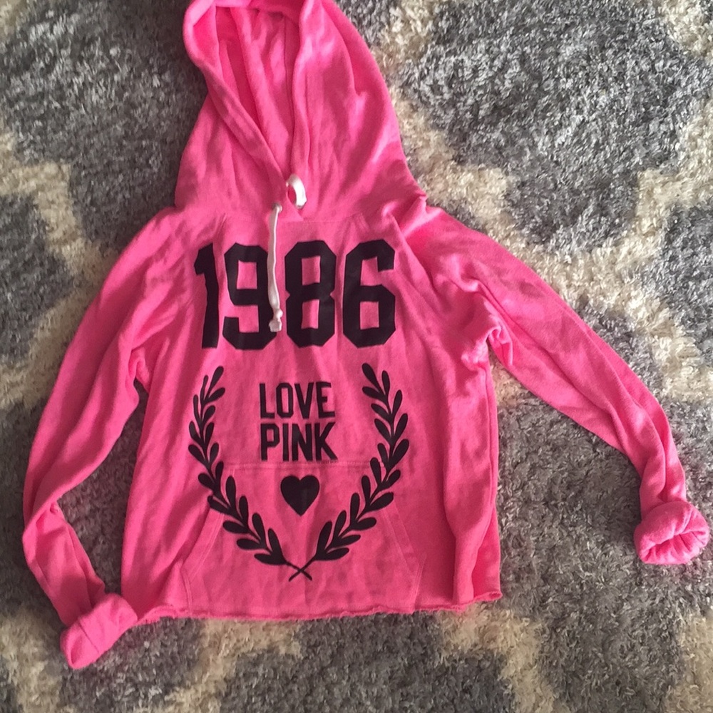 Victoria’s Secret crop hoodie